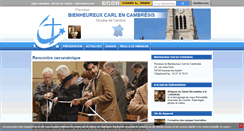 Desktop Screenshot of carl.cathocambrai.com