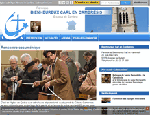 Tablet Screenshot of carl.cathocambrai.com