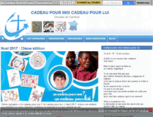 Tablet Screenshot of cadeaupourlui.cathocambrai.com